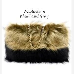 Faux Fur Purse